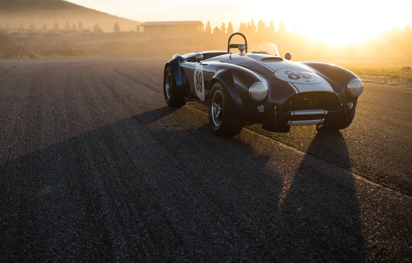 Photo wallpaper Shelby, Cobra, front view, Shelby Cobra 289