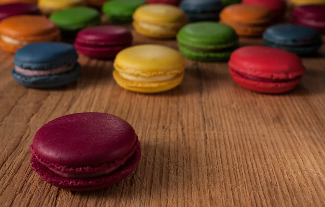 Photo wallpaper cake, sweet, dessert, macaron