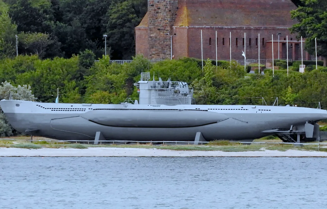Photo wallpaper Germany, U-995, The submarine museum