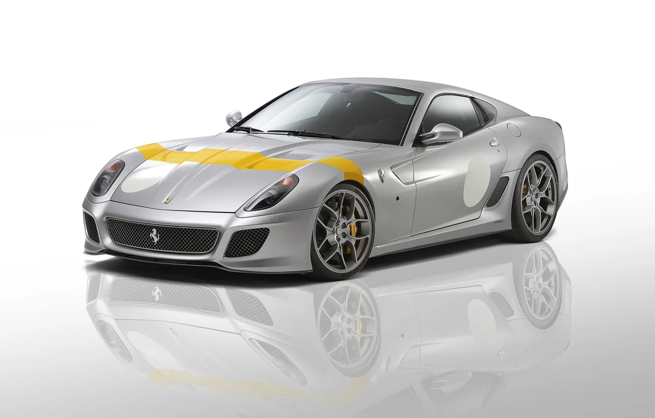 Photo wallpaper grey, Ferrari, Ferrari, grey, GTO, TRP