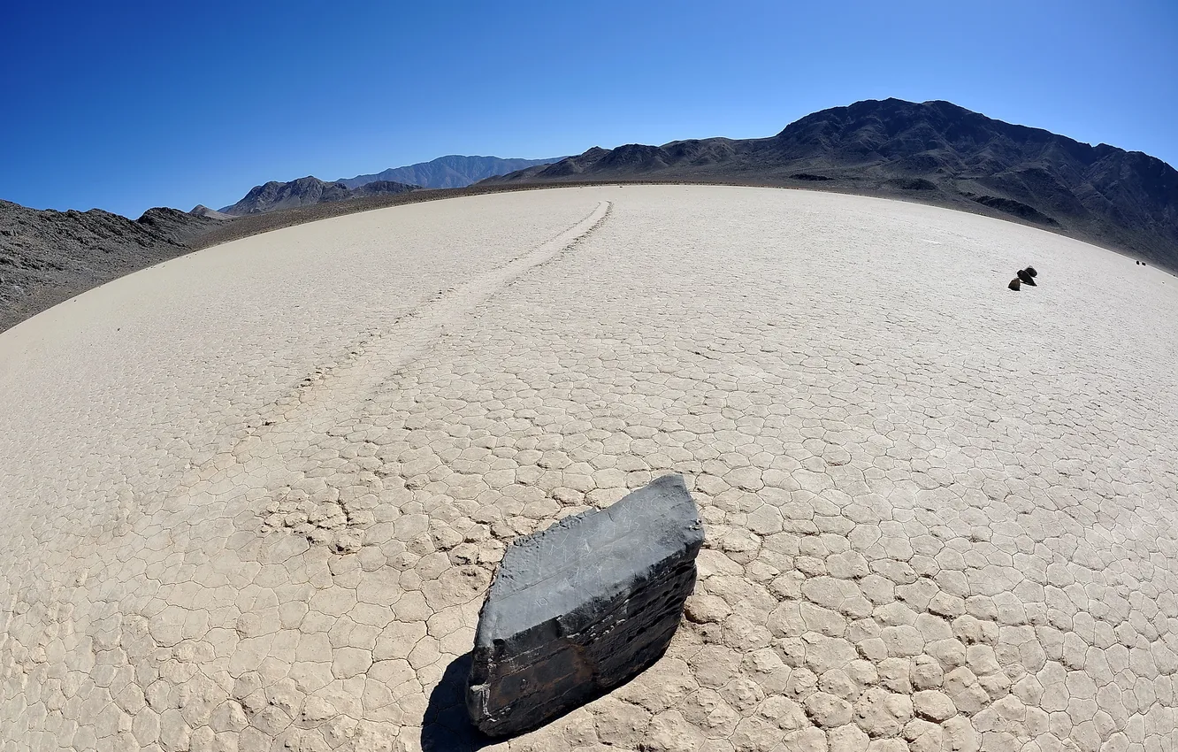 Photo wallpaper the sky, nature, stones, desert