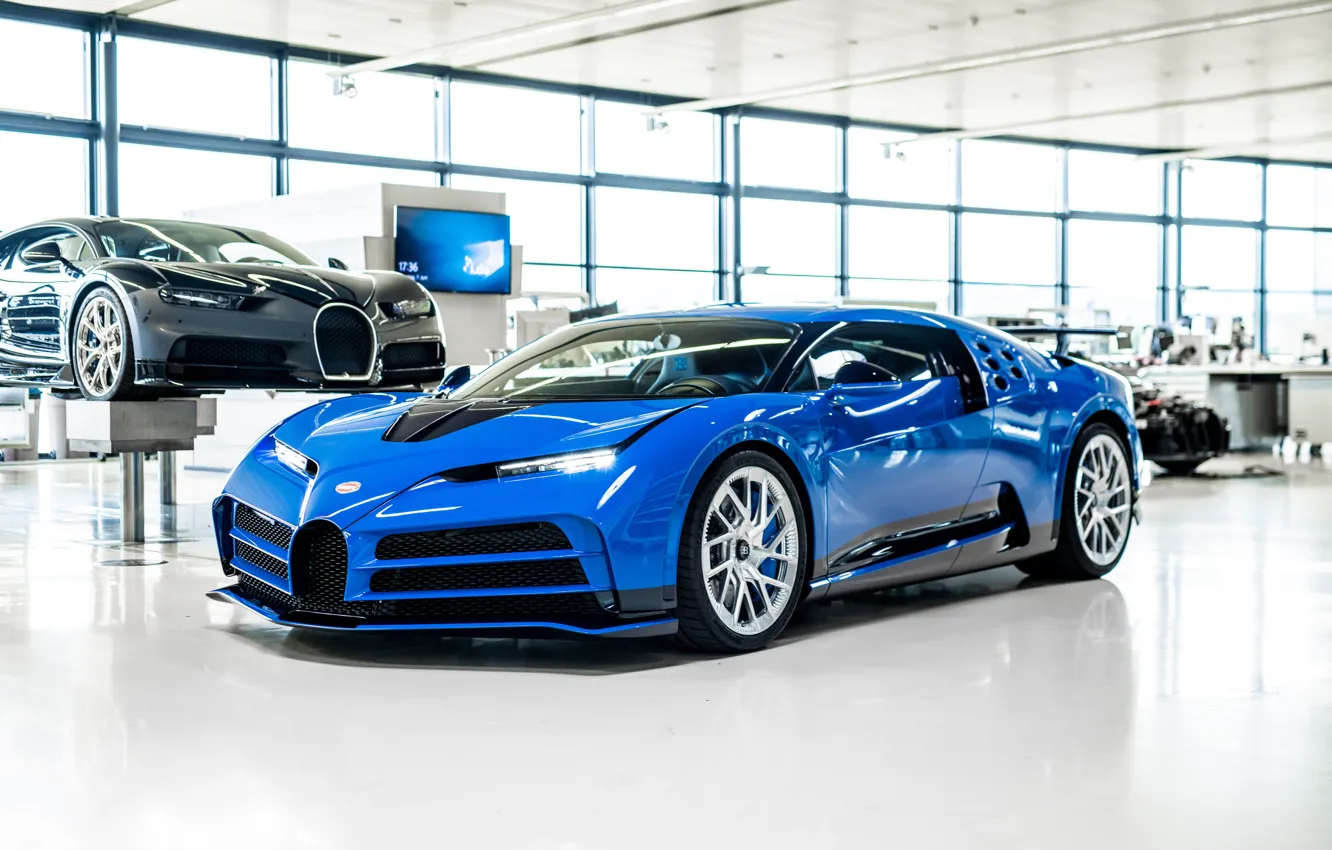 Photo wallpaper Bugatti, Chiron, Bugatti Chiron, One hundred and ten, Bugatti Centodieci