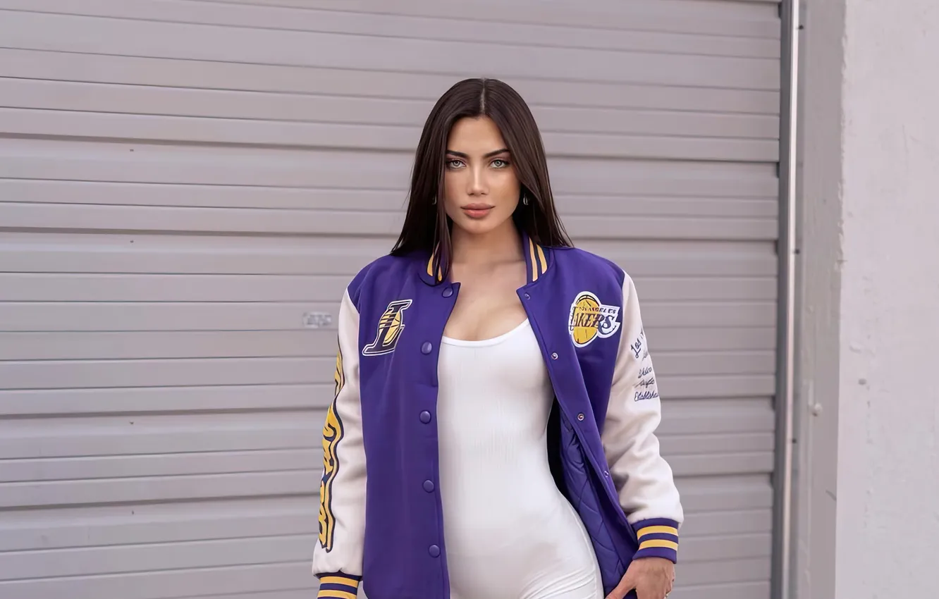 Photo wallpaper girl, model, pretty, Georgina Mazzeo