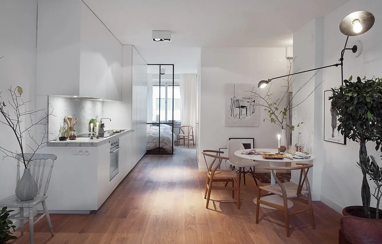 Inside a Breathtaking Scandinavian-Style Home with Warm Interior Decor - Scandinavian Style Penthouse Apartment Interior