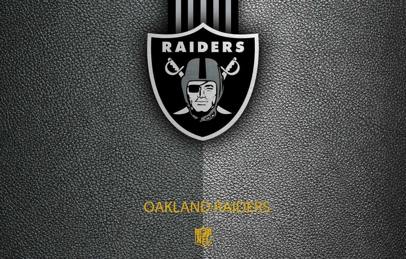 Photo wallpaper wallpaper, sport, logo, NFL, Oakland Raiders