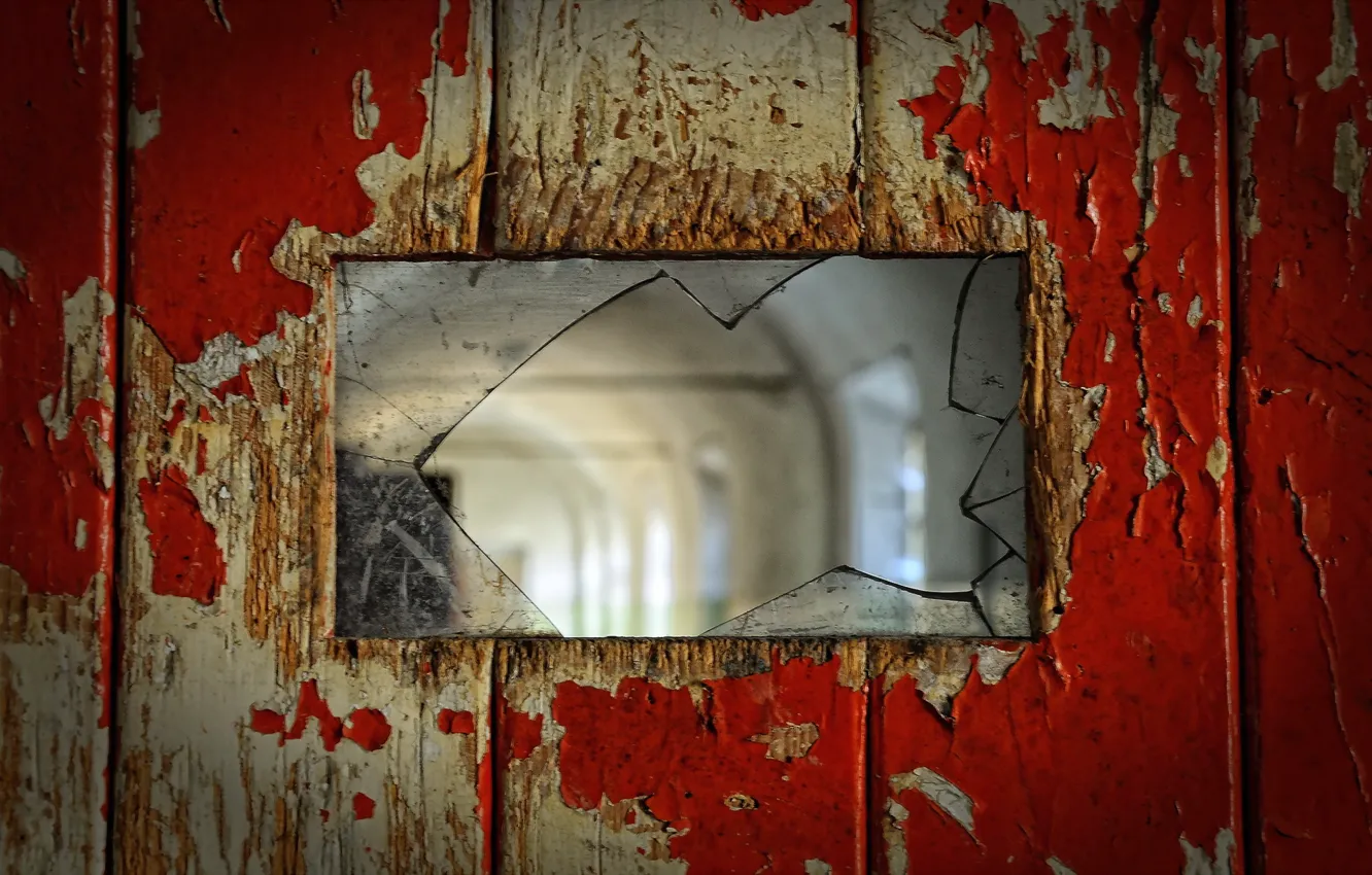 Photo wallpaper background, the door, window