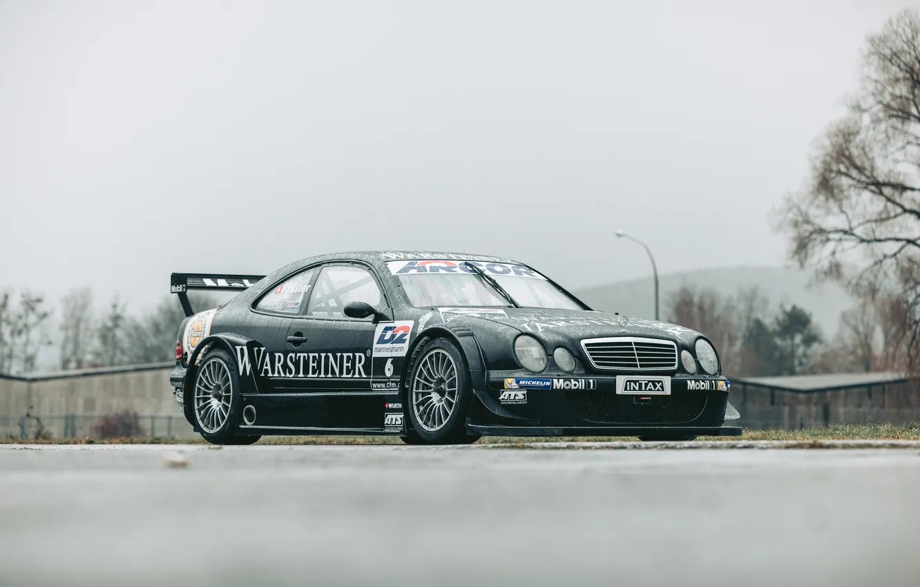 Photo wallpaper Mercedes-Benz, Mercedes, 2000, CLK-Class, Mercedes-Benz CLK DTM, C208