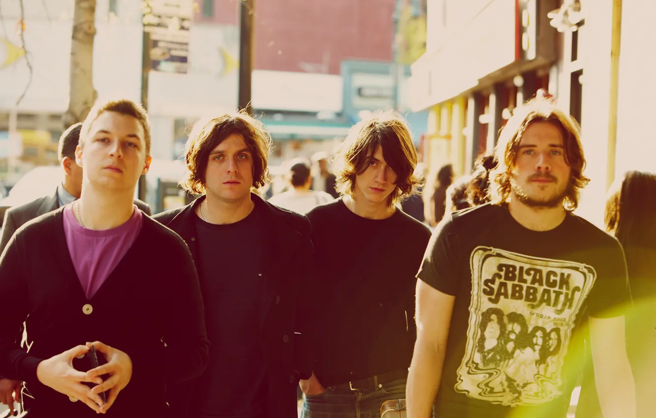 Photo wallpaper music, monkeys, indie rock, Arctic Monkeys, Black Sabbath, alex turner