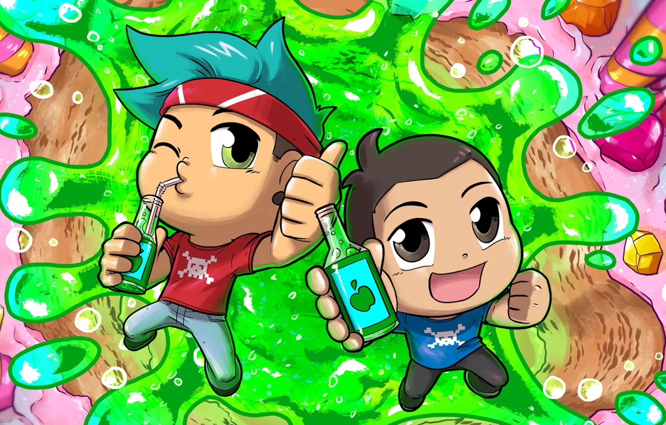 Photo wallpaper Music, Cover, Monstercat, soda, Pixel Terror, feat. itsreallyelijah