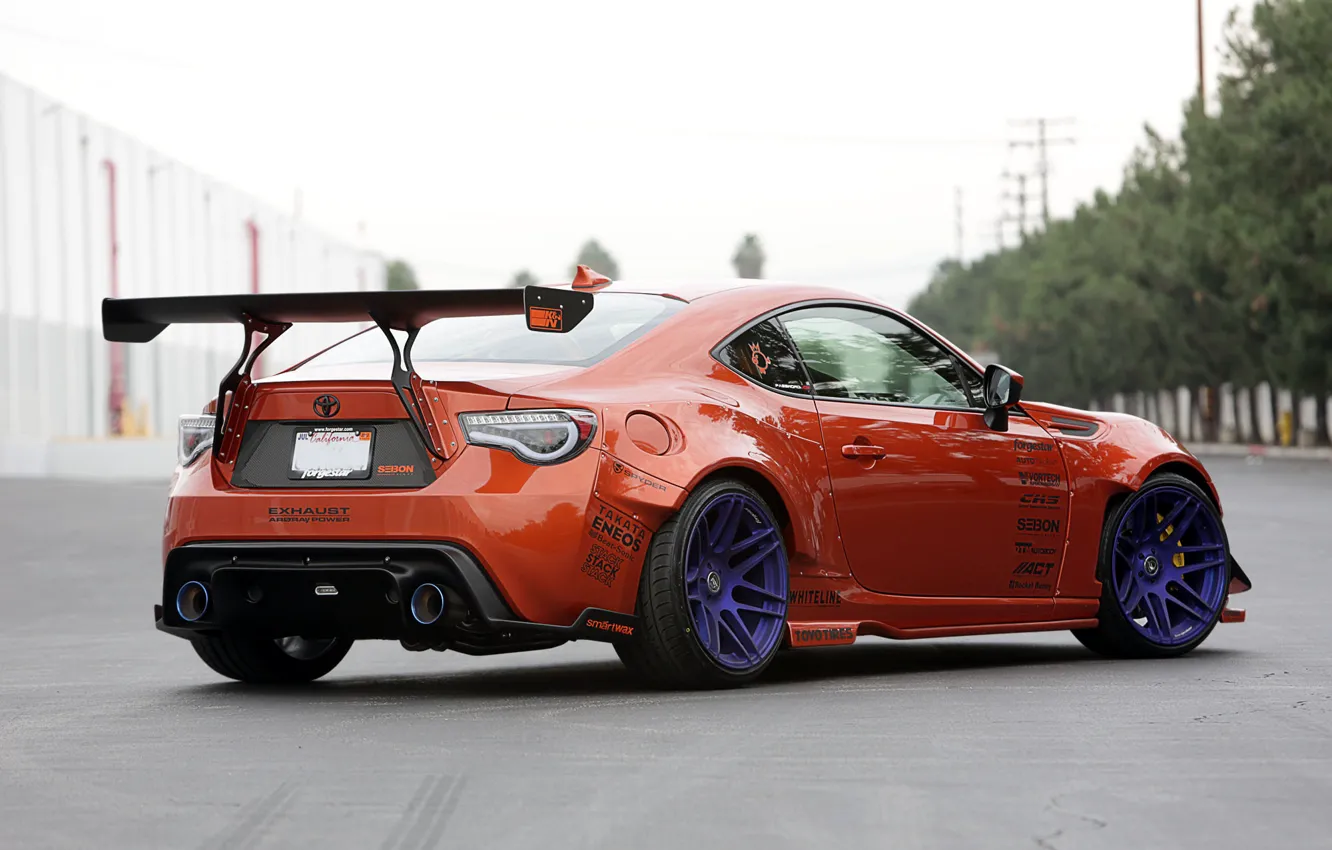 Photo wallpaper cars, tuning, FR-S, Scion