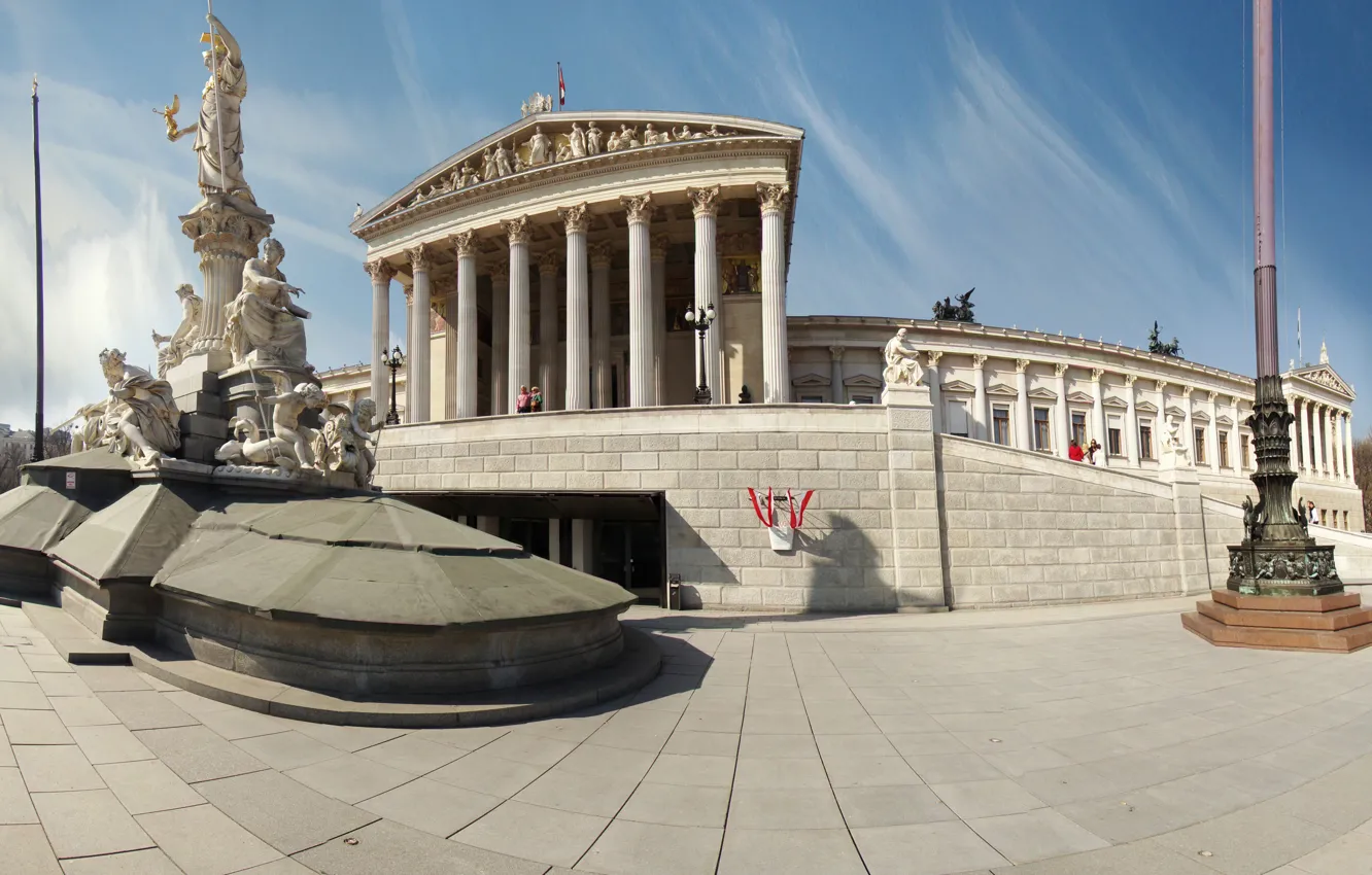 Photo wallpaper Parliament, Vienna, Vienna