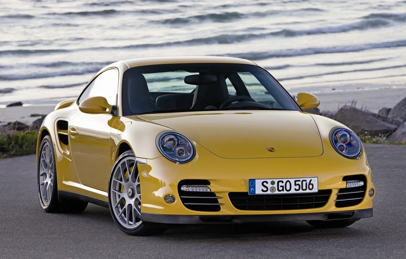 Photo wallpaper machine, landscape, mountains, Porsche, Porsche, car Wallpaper, 911 sport