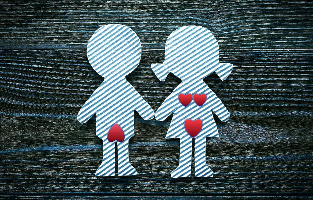 Photo wallpaper GIRL, WOMAN, MALE, SEX, LOVE, HEARTS, GUY, RELATIONSHIP