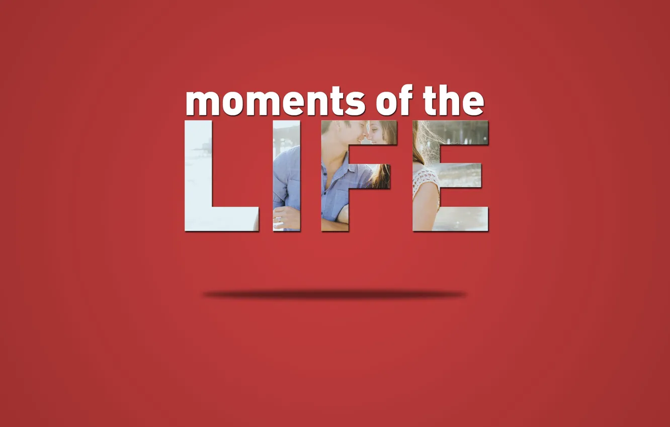 Photo wallpaper life, couple, loving, moments