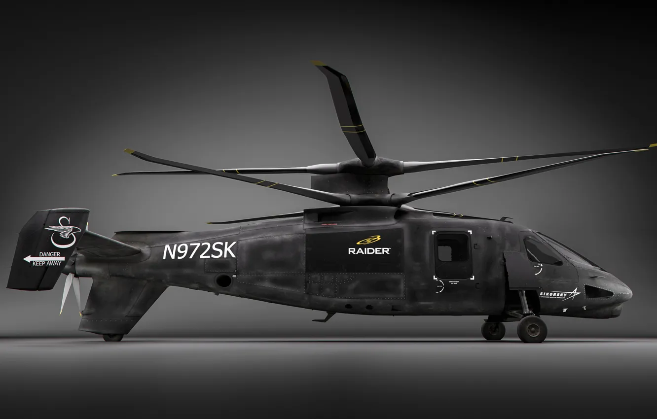 Photo wallpaper attack helicopter, S-97 RAIDER, Sikorsky Aircraft