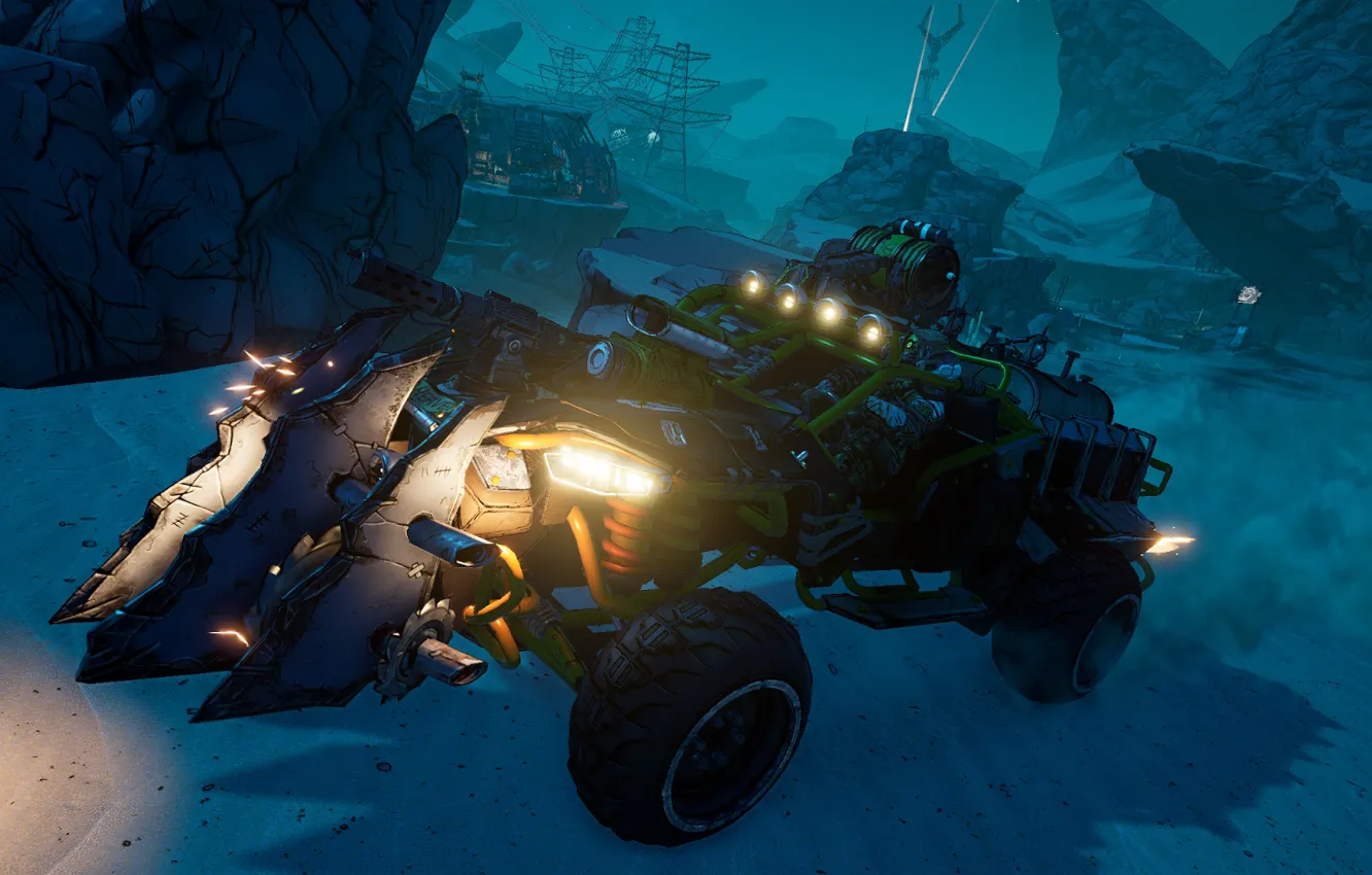 Photo wallpaper Guns, Buggy, Borderlands 3, Mayhem is Coming, BL3