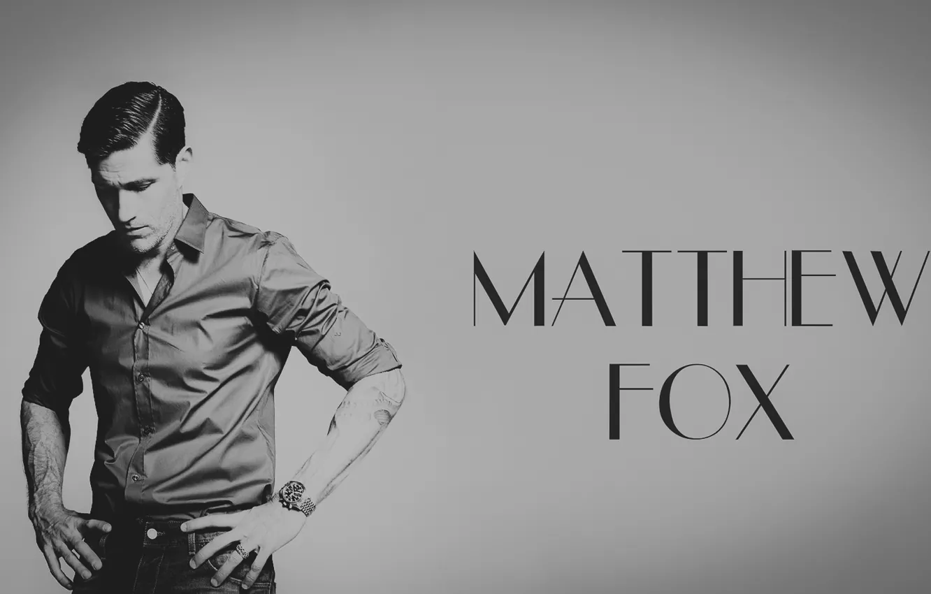 Photo wallpaper actor, Lost, Matthew Fox, Matthew Fox