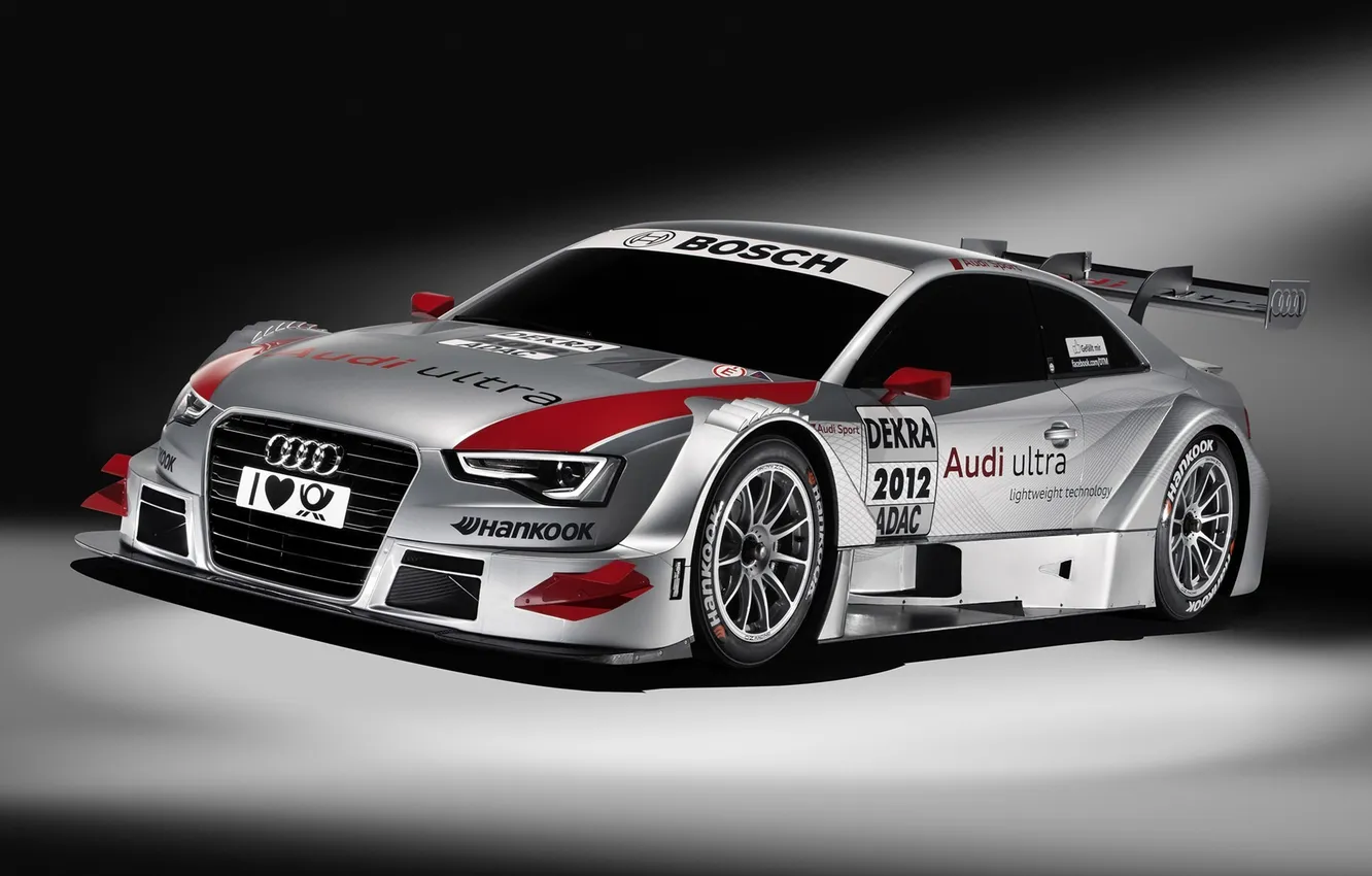 Photo wallpaper car, Audi, Audi, sport, race, 2012, race, DTM