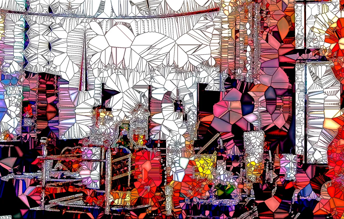 Photo wallpaper abstraction, color, form