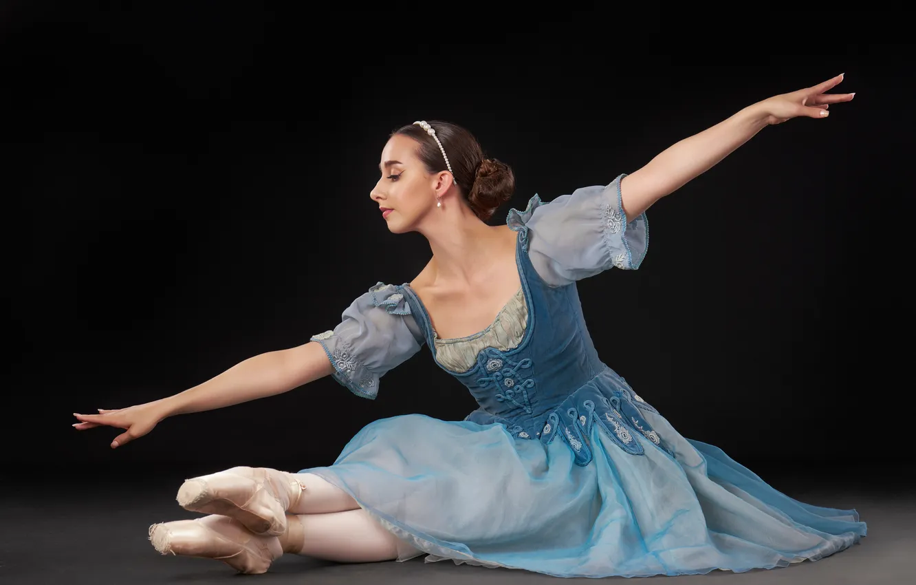 Photo wallpaper girl, pose, ballet