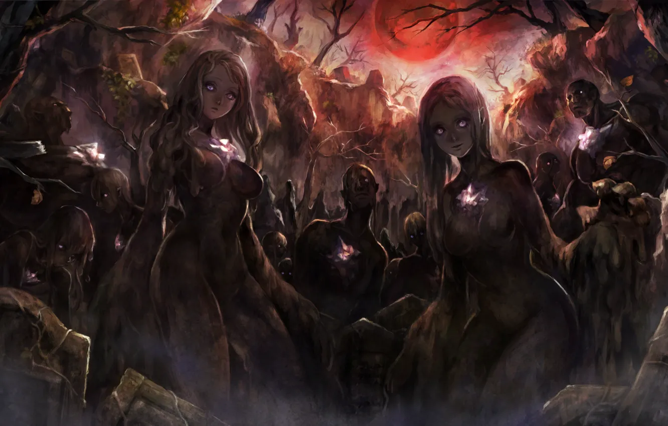 Photo wallpaper look, female, Dragon's Crown