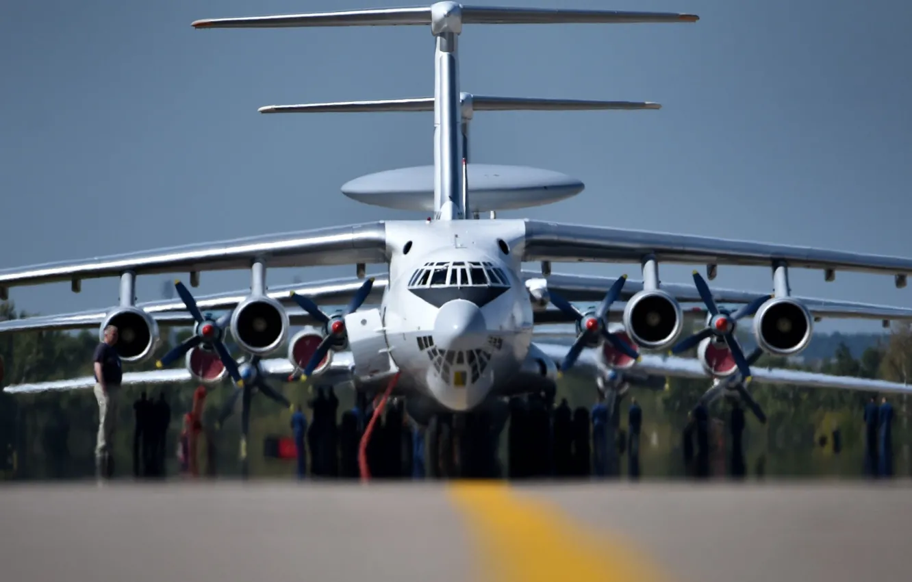 Photo wallpaper Russia, the plane, Russia, BBC, Russian, plane, The Il-76, MAKS-2015