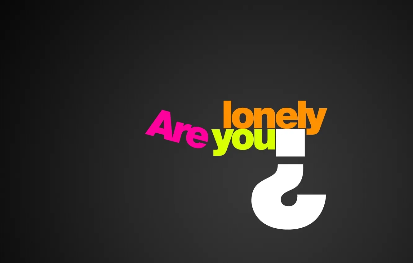 Photo wallpaper question, lonely