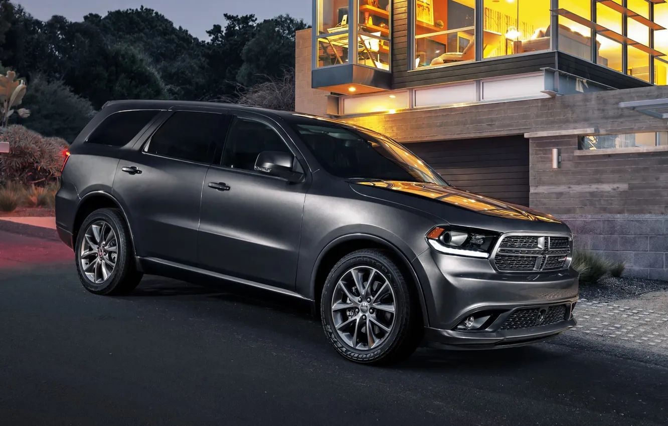 Photo wallpaper auto, light, SUV, Dodge, Durango, R/T
