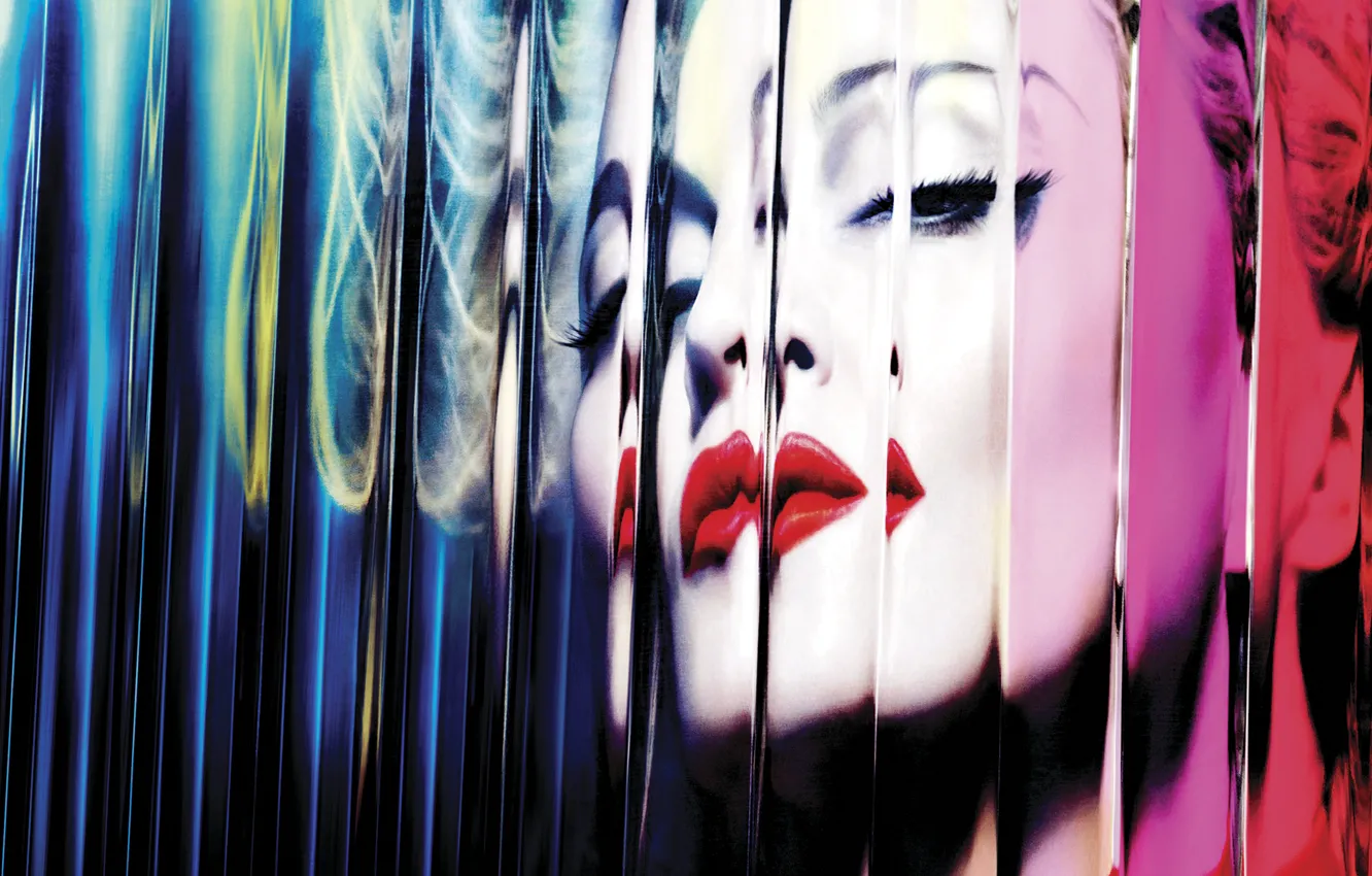 Photo wallpaper madonna, mdna, photo album cover