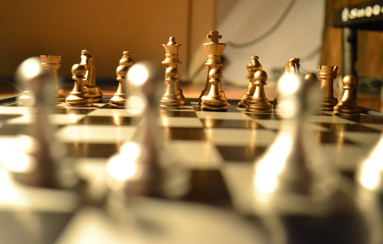 Photo wallpaper chess, chess, Alekhine, Board game