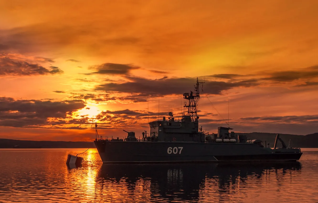 Photo wallpaper the evening, on the roads, basic, minesweeper