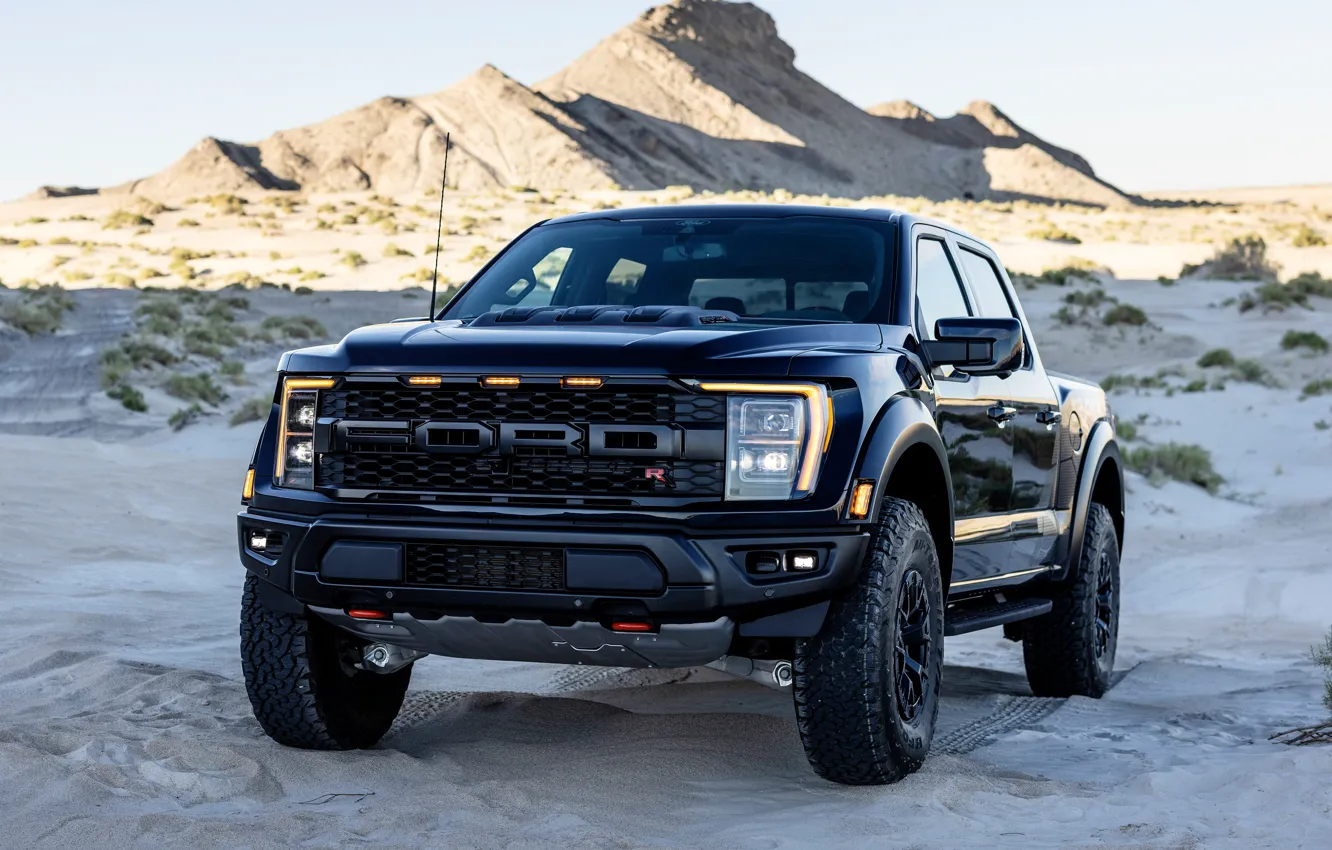 Photo wallpaper Ford, black, Raptor