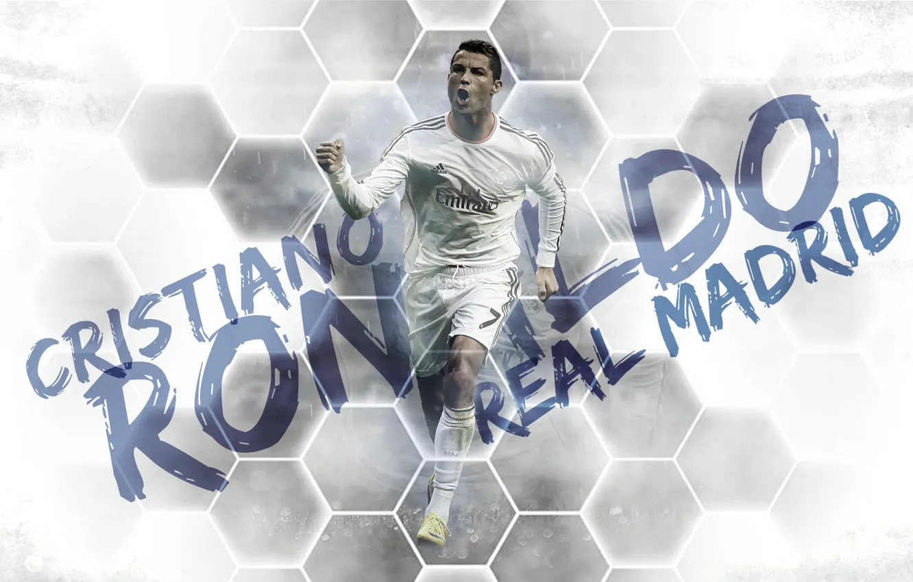 Photo wallpaper Cristiano Ronaldo, Real Madrid, Real Madrid, Cristiano Ronaldo