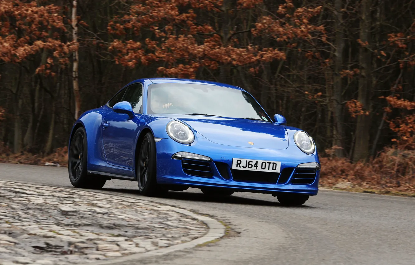 Photo wallpaper car, blue, 911, Porsche, car, Porsche, Coupe, blue