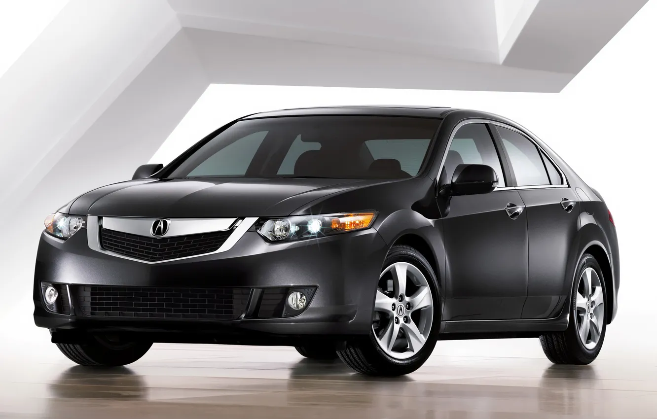 Photo wallpaper black, Acura, TSX