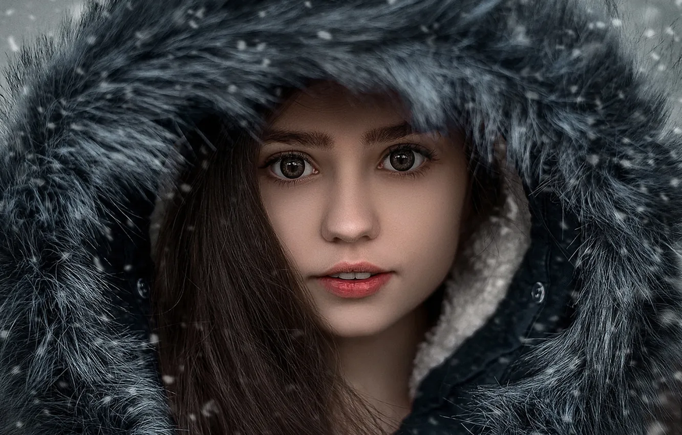 Photo wallpaper look, Portrait photography, Dmitry Begma, Diana