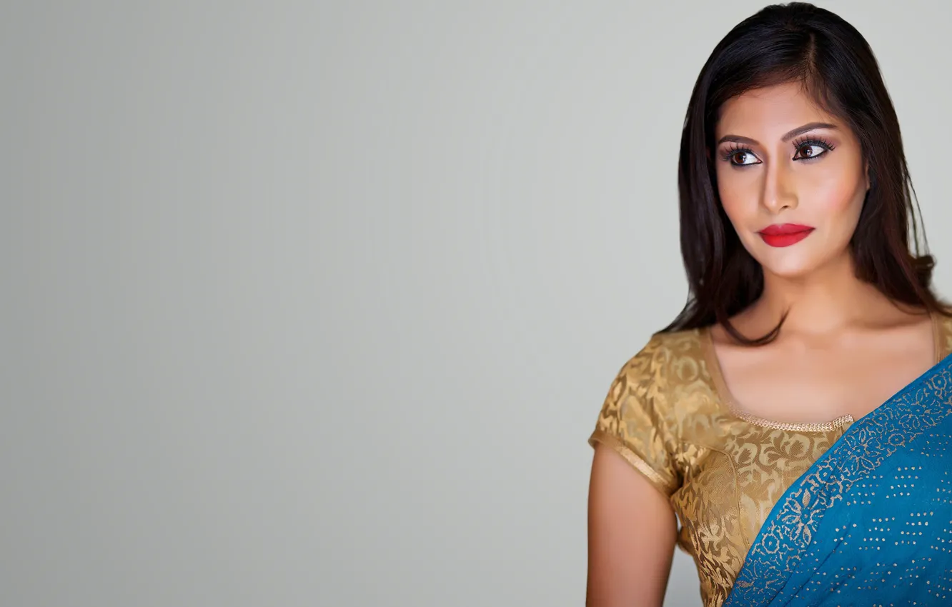 Photo wallpaper girl, hot, sexy, fashion, eyes, smile, beautiful, figure