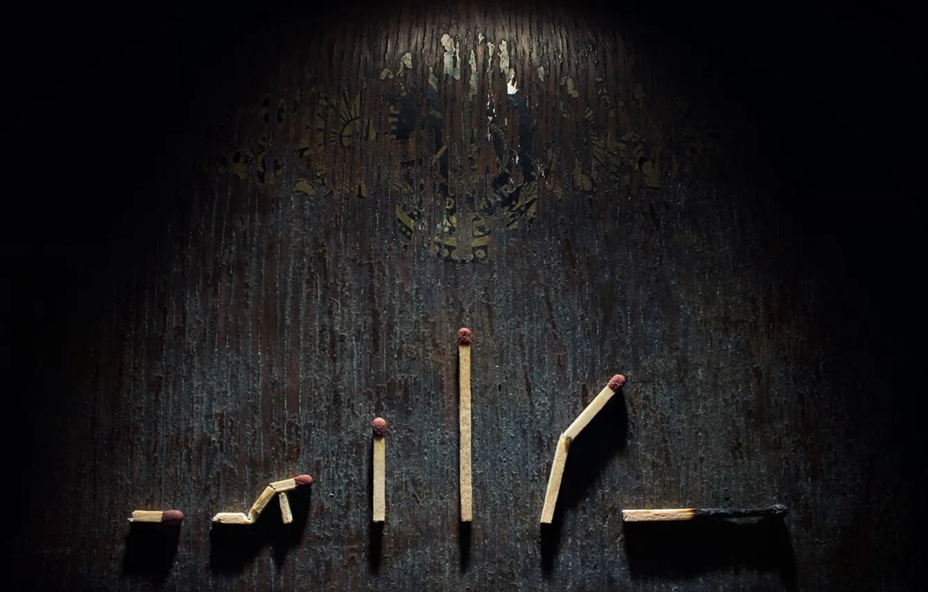 Photo wallpaper life, death, matches, birth, philosophy