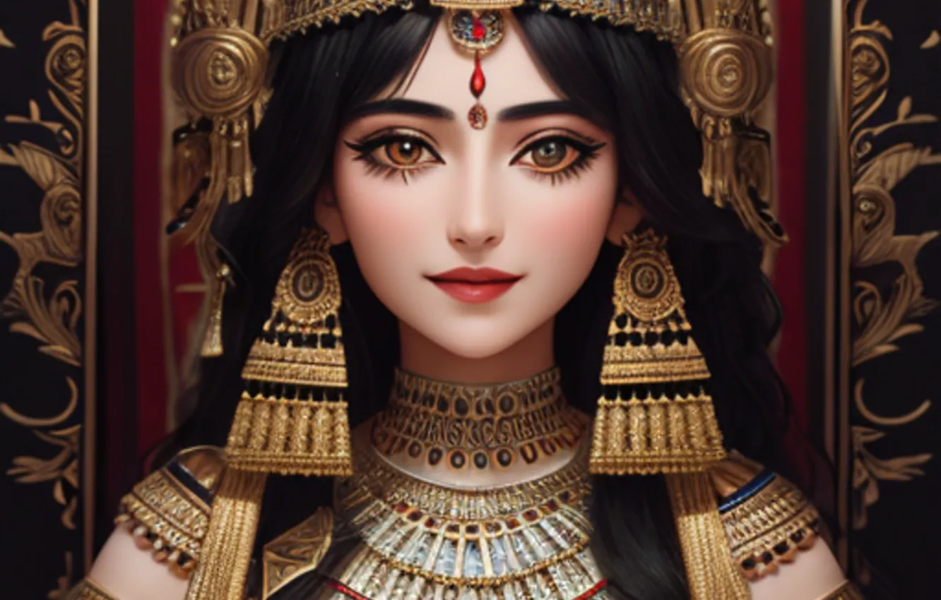 Photo wallpaper cute, ancient, goddess