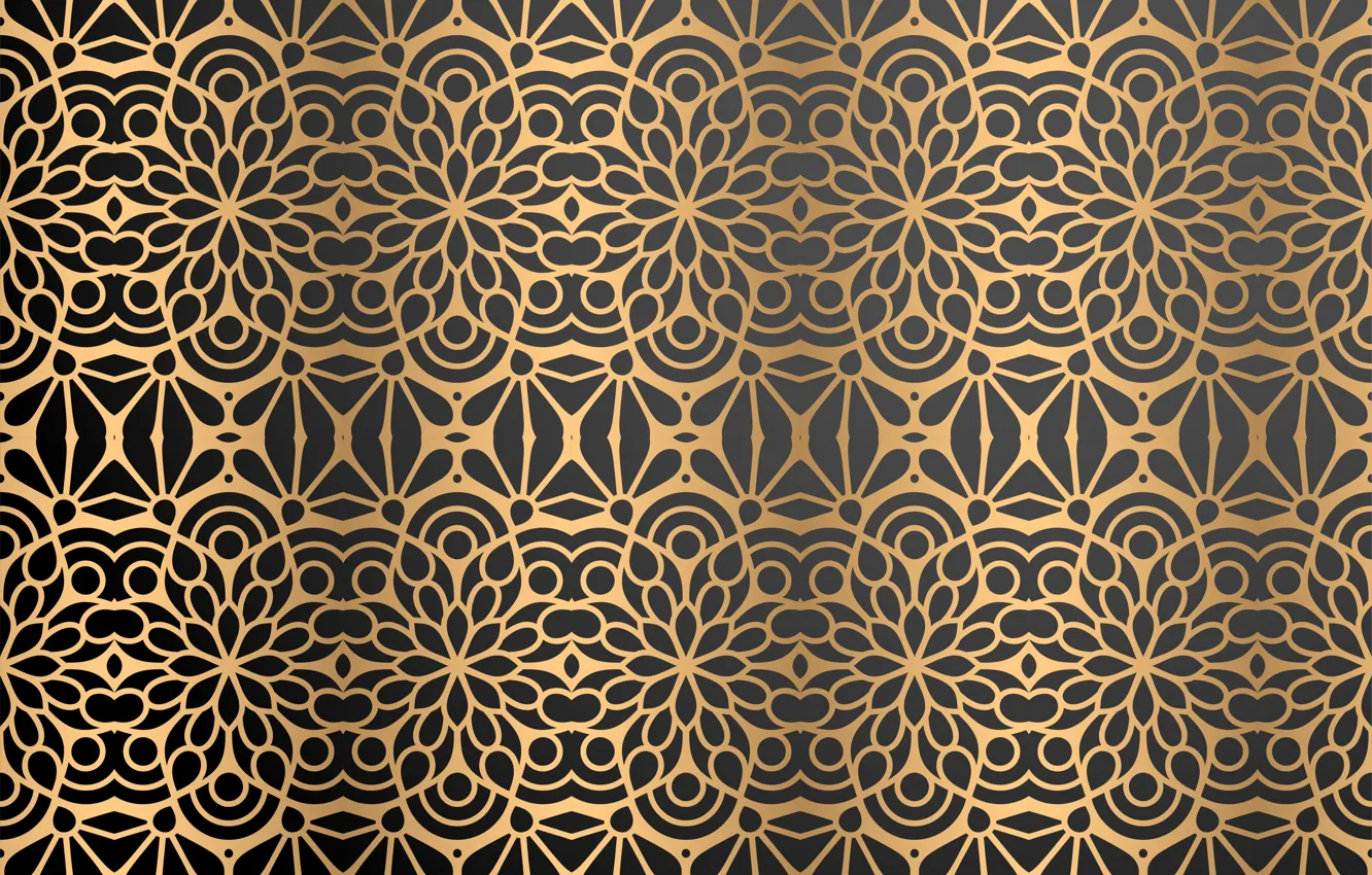 Photo wallpaper background, gold, gold, ornament, background, Vintage, color, Luxury