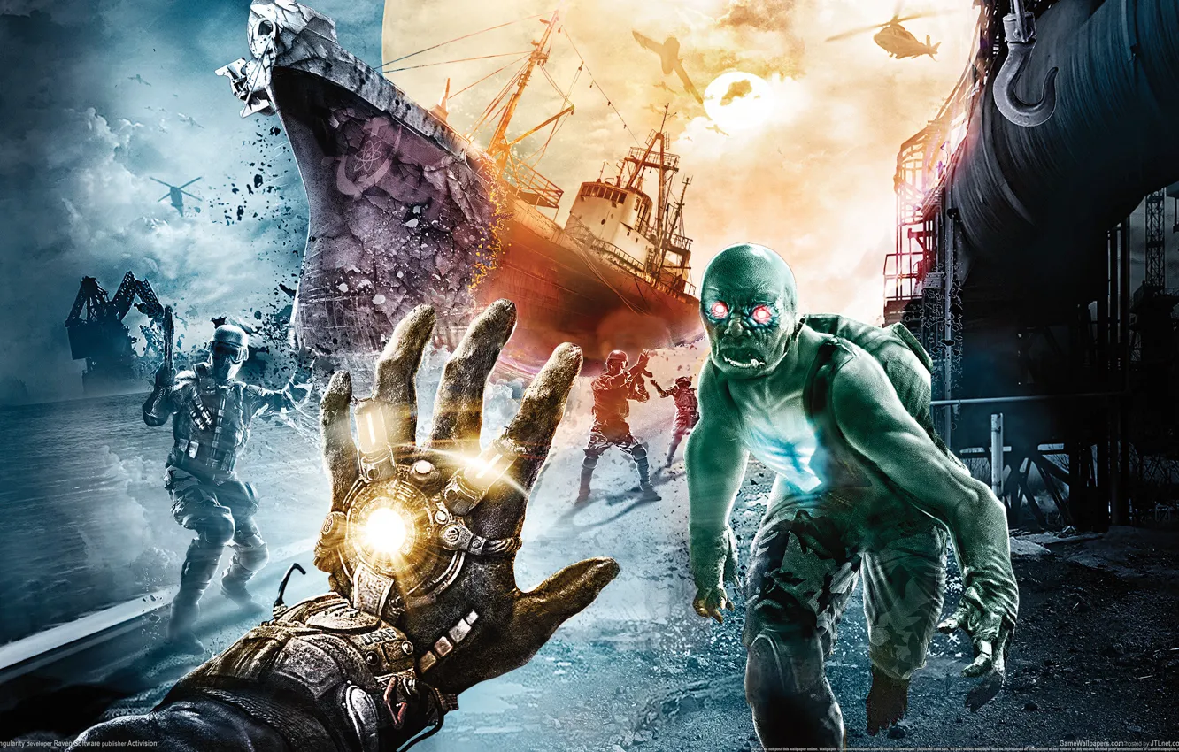 Photo wallpaper weapons, mutant, Singularity