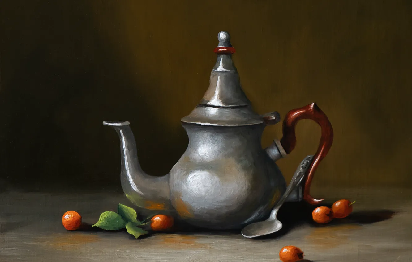 Photo wallpaper picture, still life, painting
