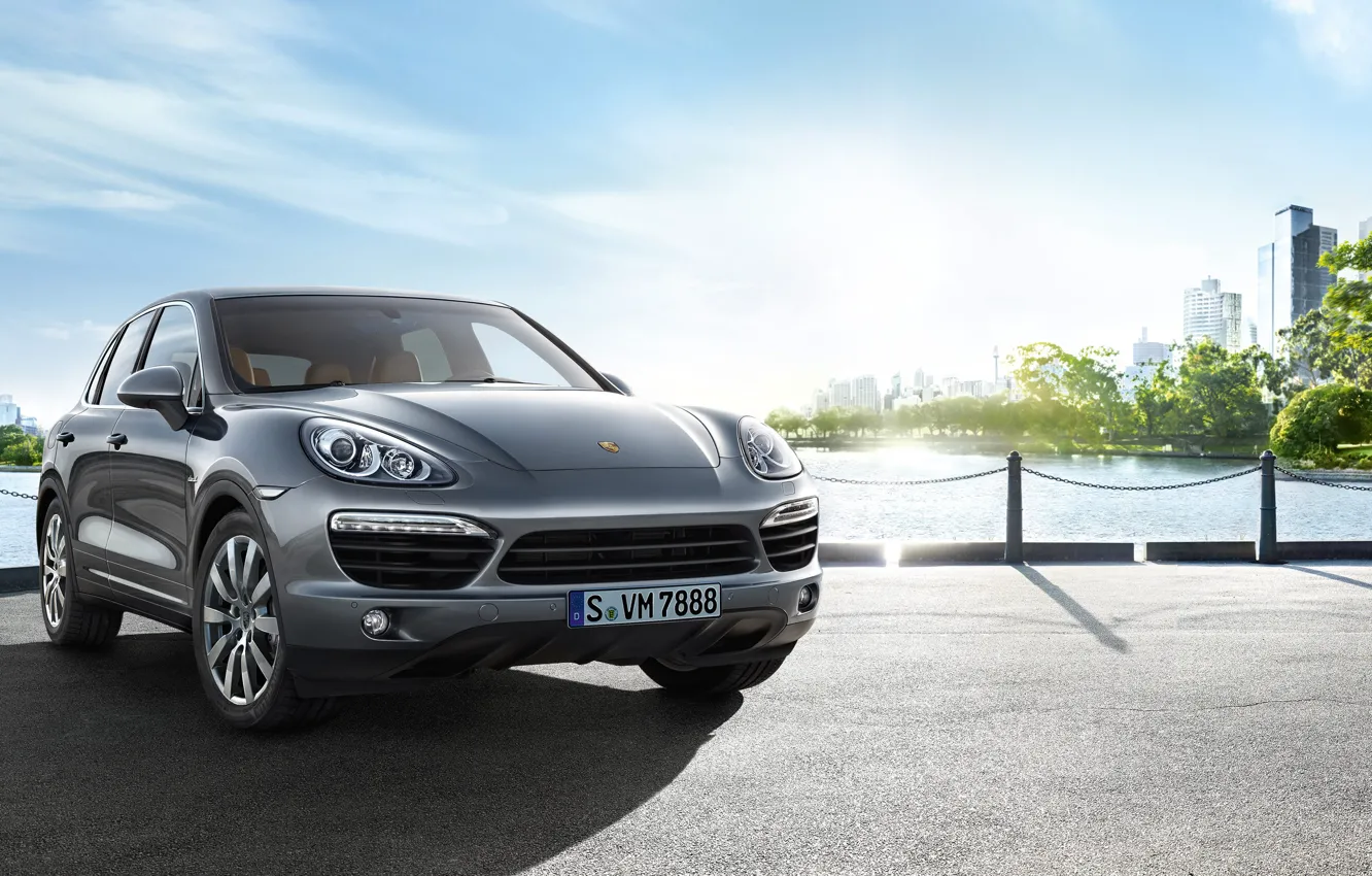 Photo wallpaper machine, Porsche, Porsche Cayenne, Porsche, Porsche Cayenne