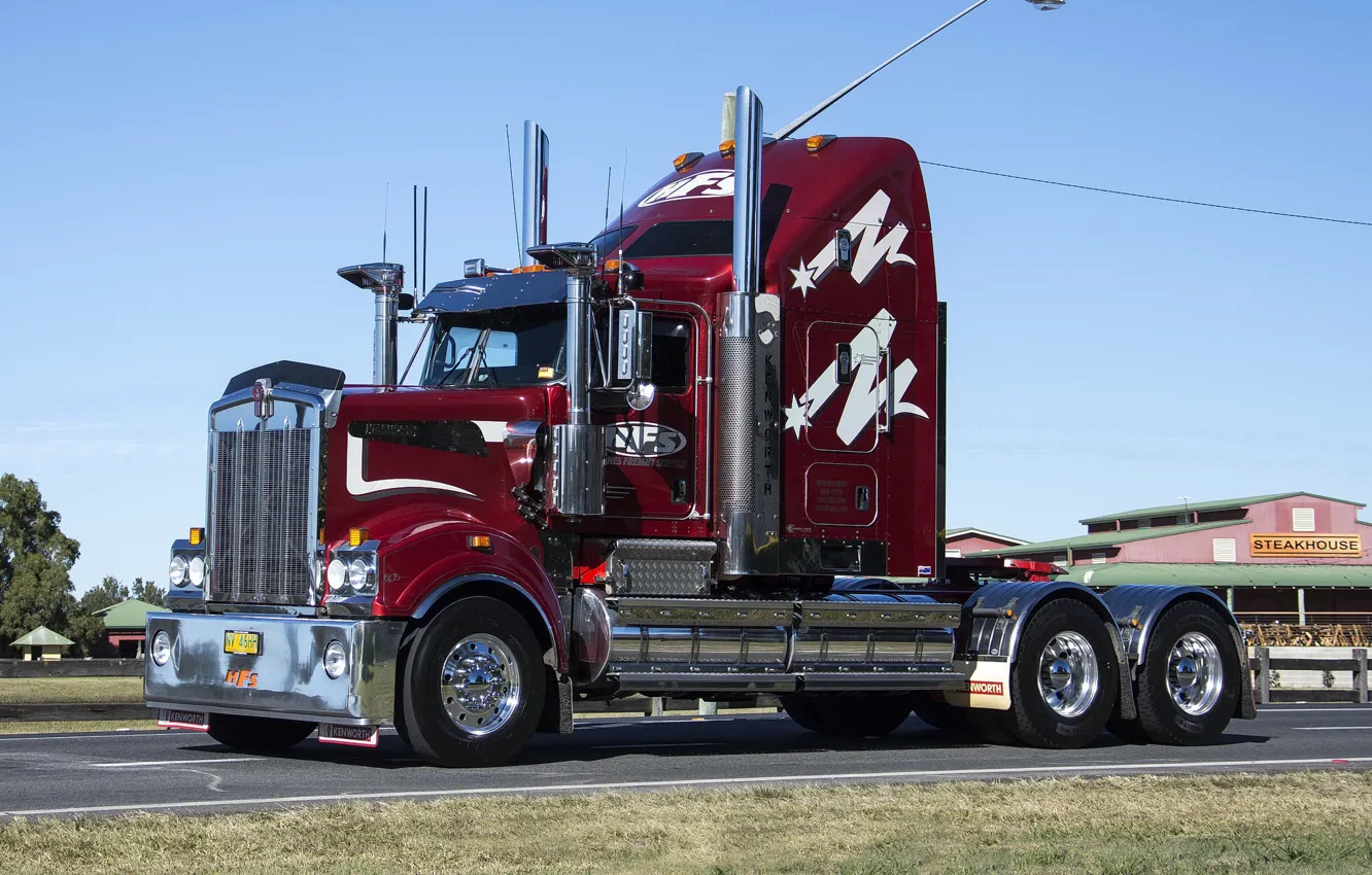 Photo wallpaper Kenworth, Trac, HFS, T909