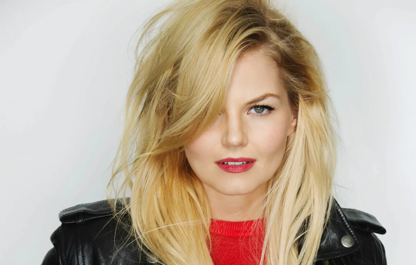Photo wallpaper look, smile, makeup, actress, blonde, Jennifer Morrison, Jennifer Morrison, hair