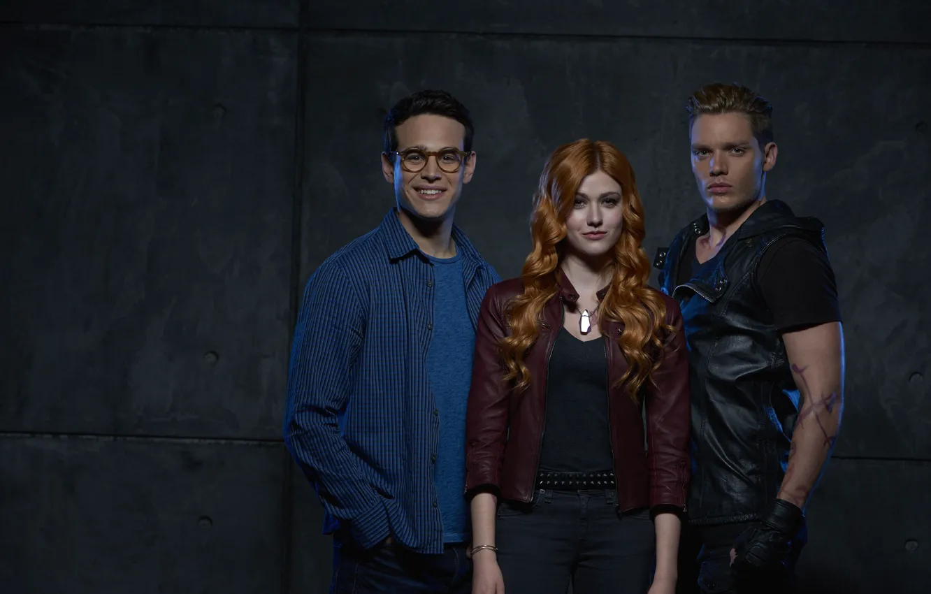 Photo wallpaper look, smile, the film, actor, the series, Shadowhunters, Shadowhunters