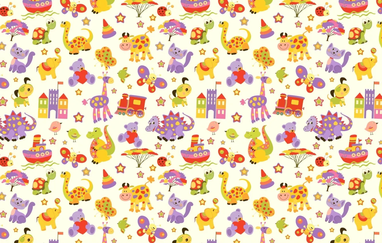 Photo wallpaper background, texture, art, children's