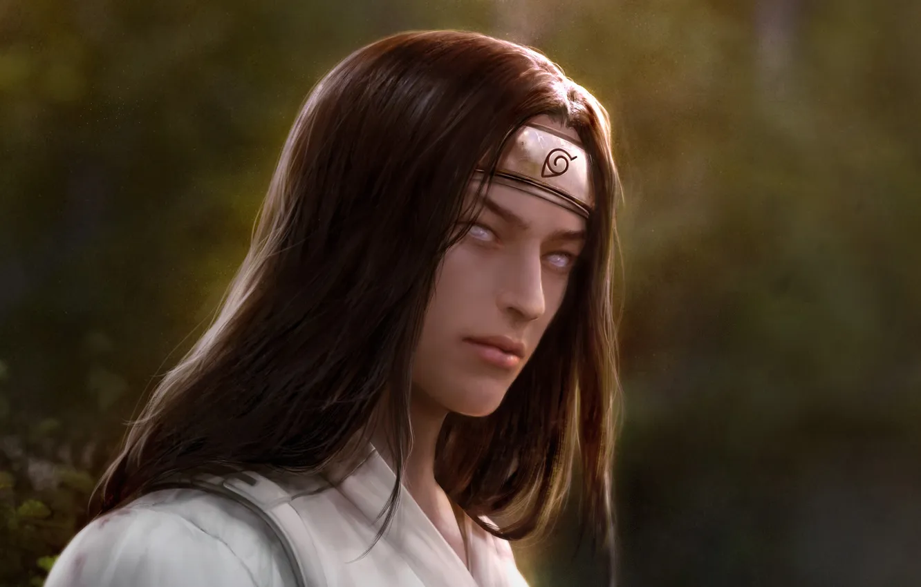 Photo wallpaper art, guy, Naruto, Naruto, Neji Hyuga