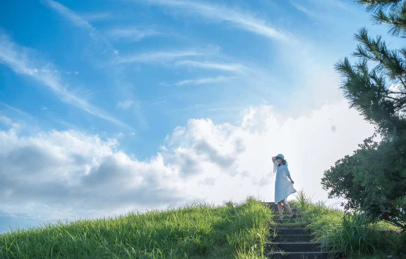 Photo wallpaper China, wallpaper, girl, sexy, woman, model, asian, cute