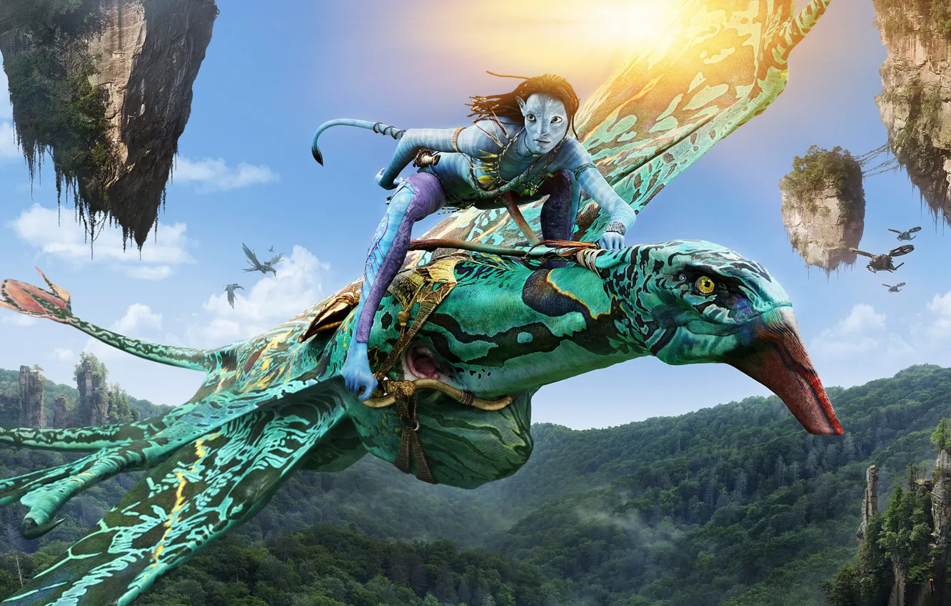 Photo wallpaper fantasy, action, Avatar 2, Avatar 2, 2021
